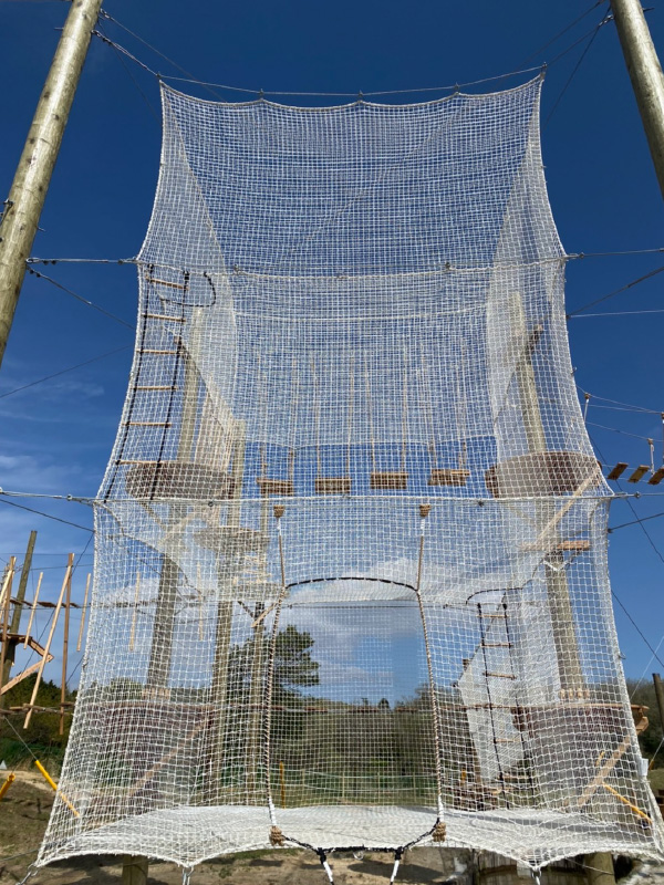 【小学生未満無料】＼3歳からOK／小さいお子様でも安心♪空中アスレチックの写真
