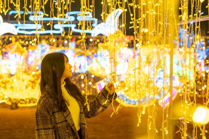 大阪城イルミナージュ エクスプレスパス付チケット※返金不可※の写真