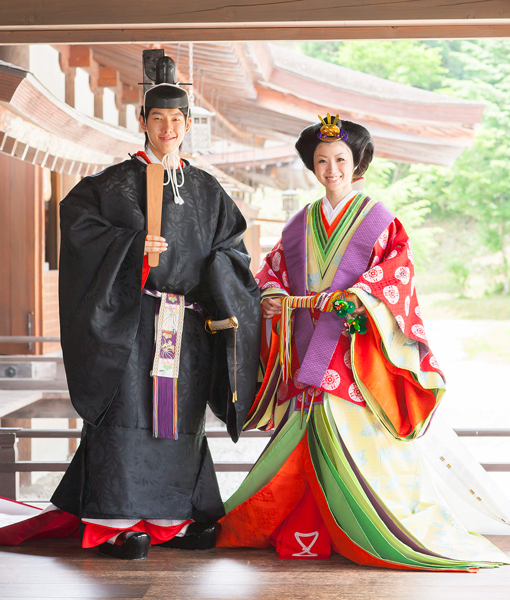 正式 十二単・束帯着付体験
予約制　1週間前までにご予約ください。
詳細は、HPをご覧ください。