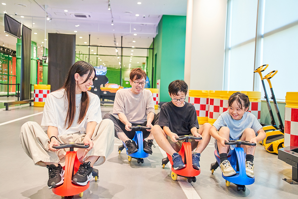 春の遊び応援！家族でお得なファミ割3時間プランの写真