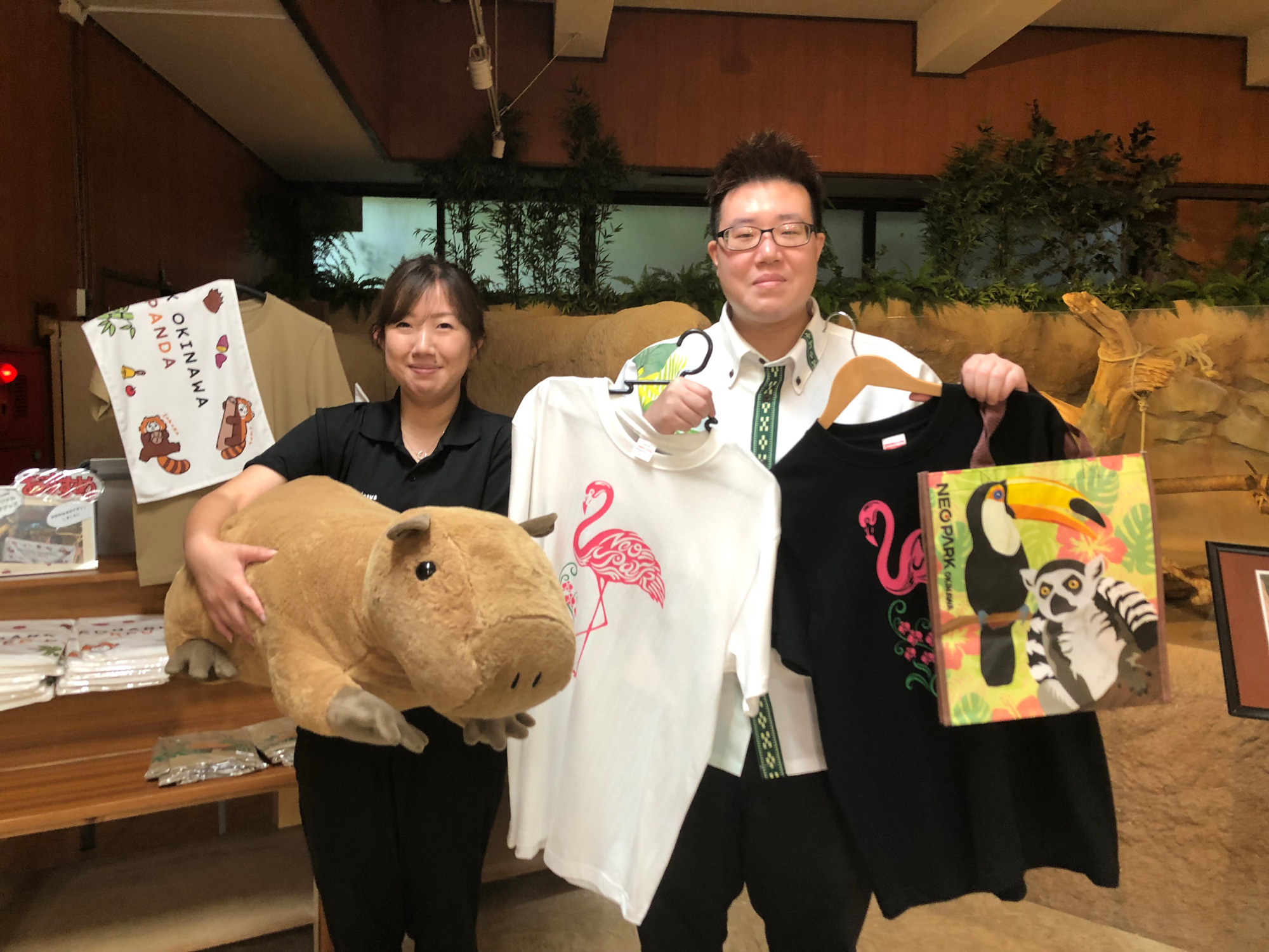 レッサーパンダカフェ&ショップ~しましましっぽ~
ではオリジナルグッズも盛りだくさん
