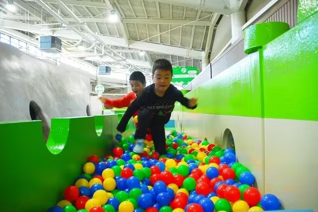 最大5%引き!親子で楽しめる全天候型「元気チャレンジ館」入館割引チケット!の写真