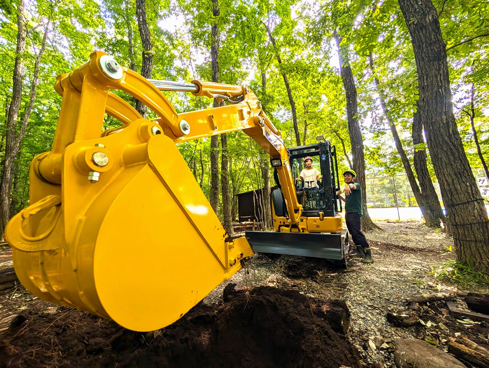 マンツーマンでつくので、安心・安全!