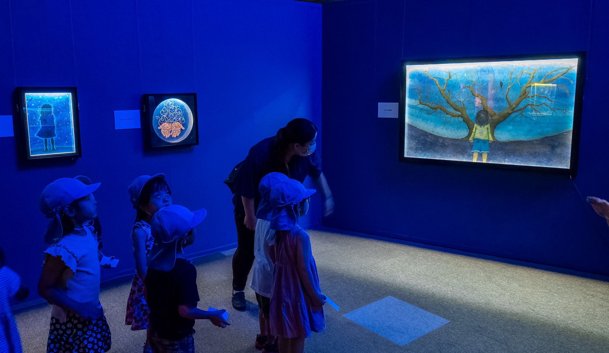 【当日券】旅する光の切り絵展 ～くうそうって、まほうだよ～開催:7/12(土)～8/31(日)の写真