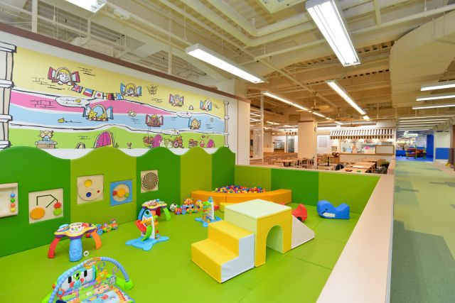 2歳までのお子様がご利用いただける「ベビーパーク」