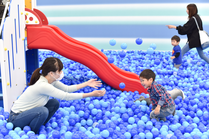 【休日券：ピュアキッズ既存会員用】ピュアキッズ入間 大型室内公園 1日遊び放題フリーチケットの写真