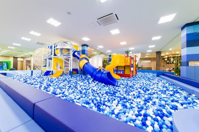 【休日券：ピュアキッズ既存会員用】ピュアキッズ加古川 大型室内公園 1日遊び放題フリーチケットの写真