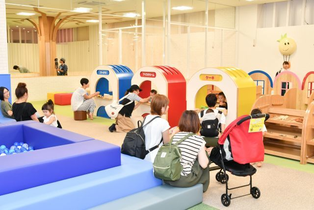 【休日券：ピュアキッズ既存会員用】ピュアキッズ加古川 大型室内公園 1日遊び放題フリーチケットの写真